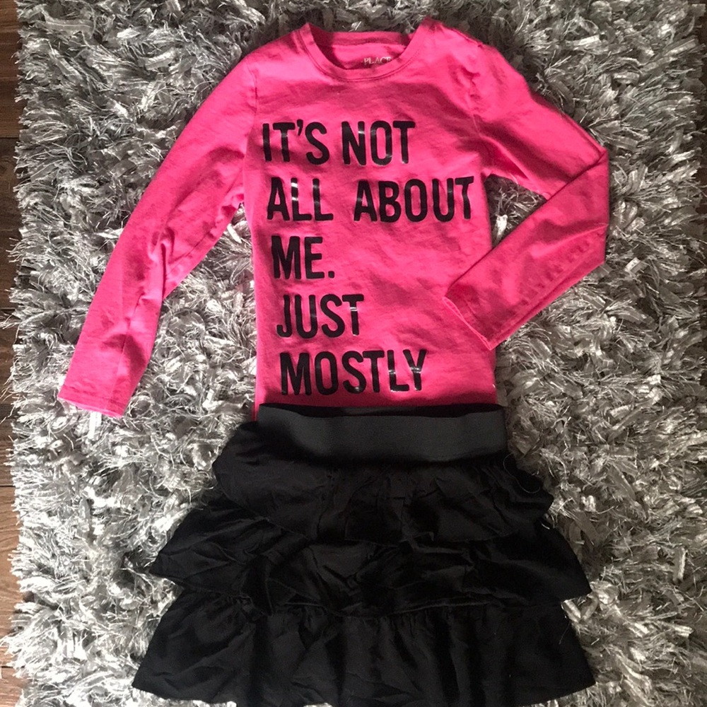 Children’s Place Top + Skirt